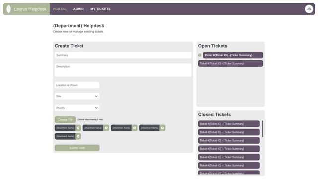Portal - Ticket creation